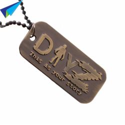 Factory price colored military dog tags with doming