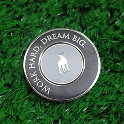 Metal golf ball markers golf chellange coin