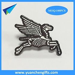 Horse shape lapel pin