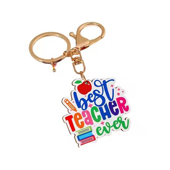 2025 Bulk Sale Customize Design pink Enamel Hard Enamel Key Tag Key Ring
