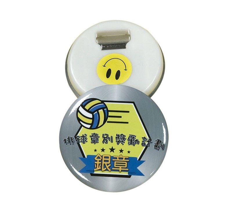 Custom round shapeTinplate badge