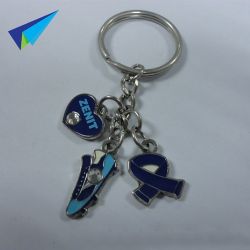 Beautiful designmetal keychain rings with different shape