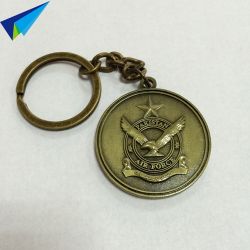 Factory hot selling metal keychain bowl with custom design in bulk sale