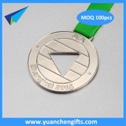 Cheap custom metal  medal ribbon medalion medal