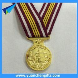 Cusotmized brass  swimming medal