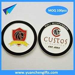 Soft enamel coins with your own logo