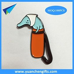 Zinc alloy mouse lapel pin