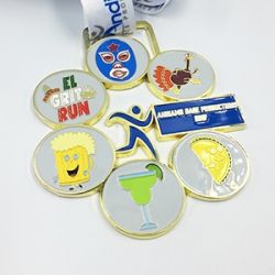 Different logo custom medals