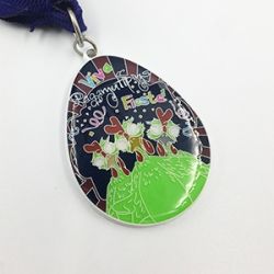 Glow in dark medals with epoxy