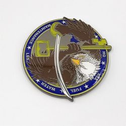 Challenge coin with custom logo