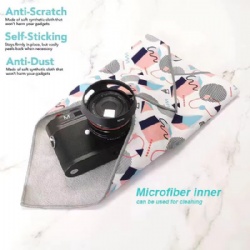 New Arrival Custom Wrap Magic Self-Adhesive Cloth Protective Camera Wrapper Multi-Purpose Protective Wrap for Camera Lens Laptop