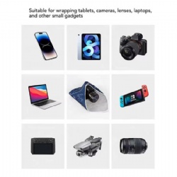 New Arrival Custom Wrap Magic Self-Adhesive Cloth Protective Camera Wrapper Multi-Purpose Protective Wrap for Camera Lens Laptop