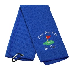 golf towel with embroidery LOGO